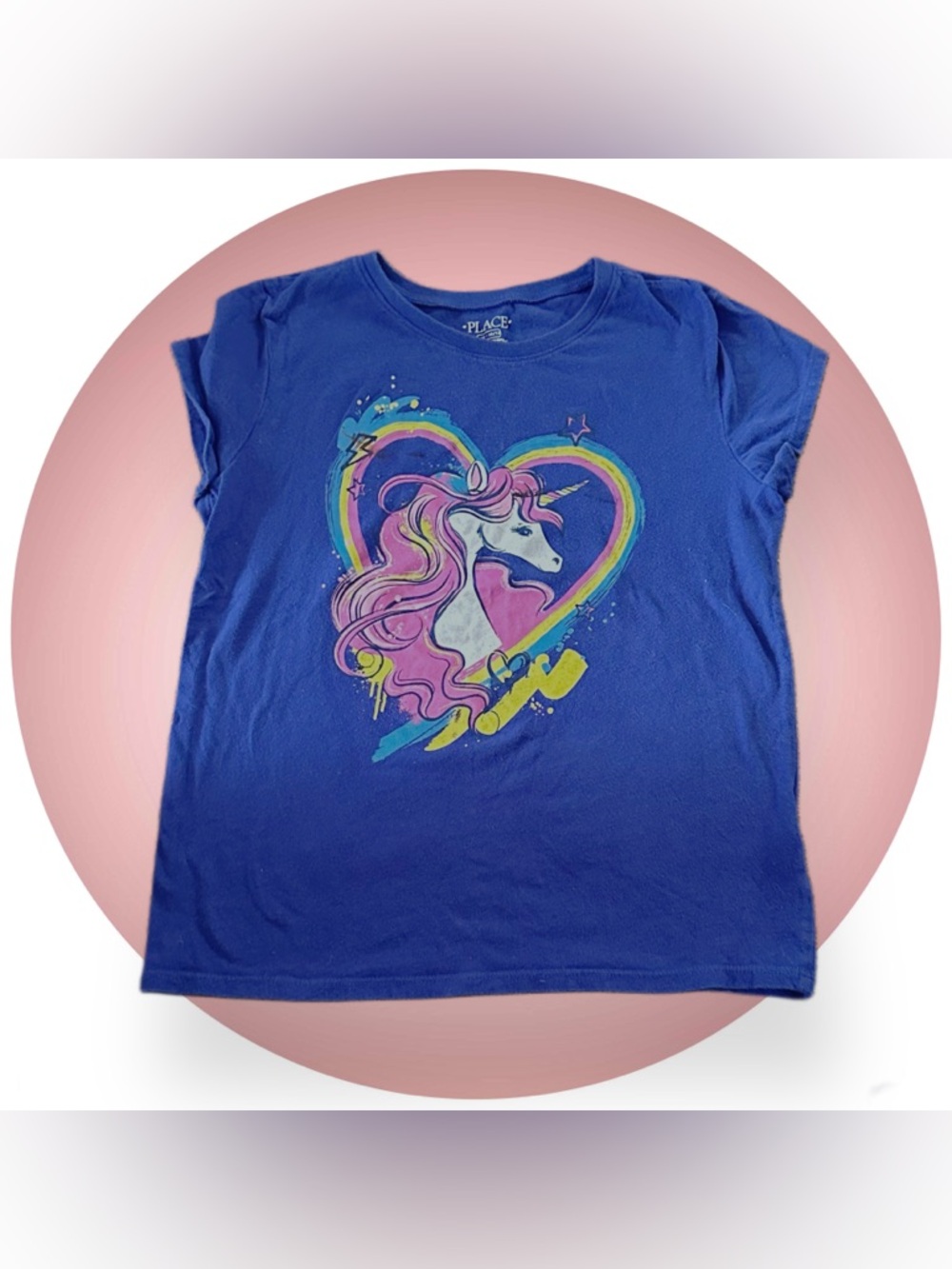 Unicorn T-Shirt Girls Size 10/12